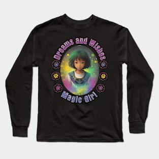 Magic Girl, Dreams and Wishes Long Sleeve T-Shirt